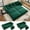 Green, variant on 89" King Pull Out Sofa Bed, Velvet Chesterfield Sleeper Sofa Couch, 3 in 1 Convertible Tufted Futon Couches with Ottoman for Living Room, Small Space, Apartment, Office, Bedroom, Black