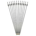 thumbnail image 6 of 12Pcs Fiberglass Arrows 31 Inch Recurve Bow Compound Archery Hunting, 6 of 6
