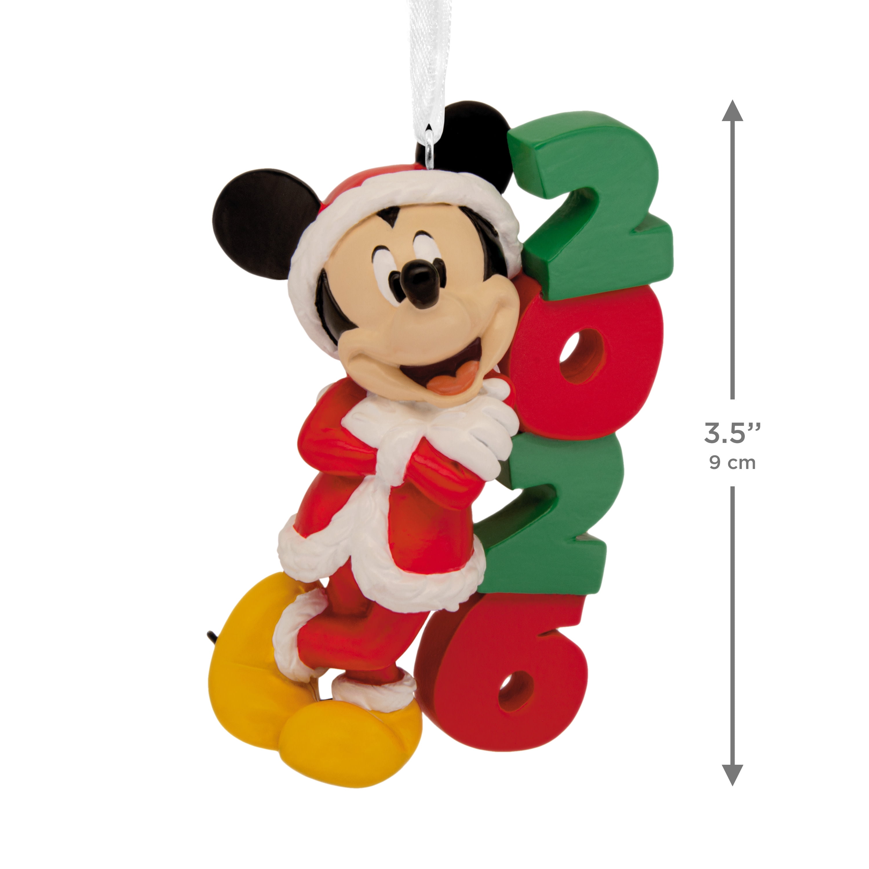 Hallmark Christmas Ornament (Disney Mickey Mouse 2026), 1 Count