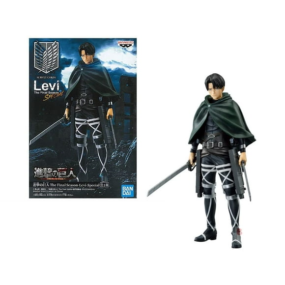 Figura Banpresto Attack on Titan Levi Survey Corps 15,7 cm