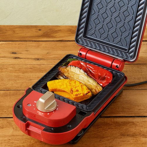 キッチン家電 BRUNO Hot Sand Maker Single BRUNO Hot Sand Maker (Red, Single) : Amazon.ca: Home