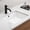 Milk White Ceramic American Design3, variant on LHSHID Undermount Bathroom Sink White Rectangle Porcelain Ceramic Vessel Sinks Deep Basin with Overflow Lavatory Vanity Sink Mounted Under the Counter