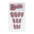 thumbnail image 2 of Uñas postizas mate Jadeshay 24 piezas cobertura completa elegante y moderna, 2 of 14