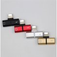 thumbnail image 3 of Mini Cargador Splitter Adaptador De Auriculares Convertidor De Auriculares Convertidor De Conector De Audio Auriculares Conversión De Auriculares Enchufe Manos Libres Llamada Telefónica Sweethay EL013211-00, 3 of 6