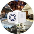 thumbnail image 4 of Infrared Motion Detector Alarm - Sensor Wireless Pir Alarm Set Motion Detector Infrared Detector 38 Ringtones, 4 of 5
