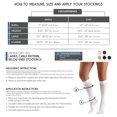 thumbnail image 2 of Truform® Ladies’ Compression Hose Trouser Socks - Tan Medium, 2 of 7