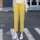 thumbnail image 3 of WILLBEST Pantalones Casuales para Mujer, Pantalones Palazzo de Cintura Alta de Verano para Mujer, Pantalones Largos de Pierna Ancha con Bolsillo para Un Uso Diario Cómodo y Elegante. Extra Grande, 3 of 4