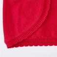 thumbnail image 6 of Coerni Girls Bolero Cardigan Toddler Baby Long Sleeve Knitted Shrug Button Closure Lace Cropped Sweaters Cotton Shawl Outwear, 6 of 8