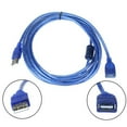 thumbnail image 1 of USB 2.0 Extension Cable 10FT, Usavan High Speed Data Sync A Male to A Female Cord, Durable Nylon Braided USB Extender for Printer Scanner Hard Drive, 1 of 3