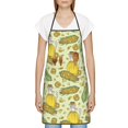 thumbnail image 3 of Disketp Corn And Corn Oil Kitchen Apron with adjustable Aprons for Women with Pockets Cooking Powder Pink Apron, 3 of 7