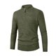 thumbnail image 2 of Gibobby Suéter de cuello redondo para hombre Suéter de punto con cuello redondo para hombre, ligero, casual(Verde,Mediana), 2 of 3