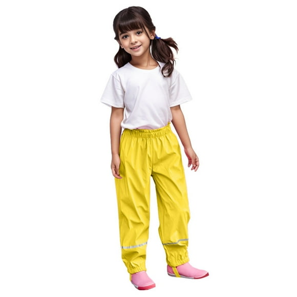 Rain Pants Kids,Kids Rain Jacket Snow Pants Boys Baby Rain Suit Girls' Sports & Recreation Pants Boys Waterproof Pants Rain Pants Kids