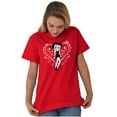 thumbnail image 4 of Betty Boop Heart Love Sassy Cartoon Women's Graphic T Shirt Tees Brisco Brands M, 4 of 6