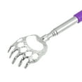 thumbnail image 6 of Unique Bargains 2 Pcs Extendable Bear Claw Stainless Steel Back Scratcher for Men and Women purple, 6 of 6