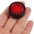 thumbnail image 4 of MOVTOTOP 20 Pcs Roues Jouets Rouges pour Voitures et Camions Miniatures Idéales pour l'Artisanat Diy et l'Expérience de Jeu Pratique, 4 of 8