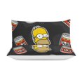 thumbnail image 3 of Simpsons Bedding Sets Comfort 3 Pieces Bedding Set 1 Duvet Cover + 2 Pillowcase Decorative Bedding 102"x90", 3 of 8