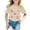 Beige, variant on Little Girl Shirts Graphic T-Shirts Crewneck Back To School T Shirt Fashion Cool Holidays Tops Preppy Tee for Boys & Girls, 3-4 Years, Pink