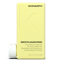 KEVIN.MURPHY SMOOTH.AGAIN RINSE - Smoothing Conditioner - For Thick, Coarse Hair - Hair Repair Conditioner - Sulphate-Free Conditioner - Shine Enhancing Conditioner - 250 mL / 8.4 fl oz