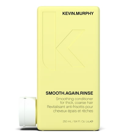 KEVIN.MURPHY SMOOTH.AGAIN RINSE - Smoothing Conditioner - For Thick, Coarse Hair - Hair Repair Conditioner - Sulphate-Free Conditioner - Shine Enhancing Conditioner - 250 mL / 8.4 fl oz