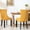 Gold, variant on Beige Velvet, Solid Rubberwood / Warm and Sturdy Dining Chair