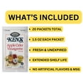 thumbnail image 3 of 20 Count | Salad Dressing Packets | Individual Single Serve Salad Dressing condiment packets | 1.5 Oz Per Pouch (Apple Cider Vinaigrette Dressing), 3 of 8