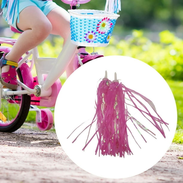 Bicycle Tricycle Handlebar Grips With Streamers DYNWAVECA Pieces