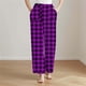 thumbnail image 3 of Puyaiuu Women's Pajama Pants With Pockets Flannel Pajama All kinds of Print Comfy Lounge Pant Fuzzy Sleep Bottoms with Pockets Gift, 3 of 5