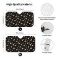 thumbnail image 5 of Yiaed Flowers Print Car Windshield Sunshade Front Auto Car Front Window Sun Shade Foldable Sun Visor Shield Cover Auto Accessories for Sedan SUV Truck-Small, 5 of 5