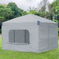 thumbnail image 5 of Aoodor Pop Up Canopy Tent with Removable Mesh Window Sidewalls, Portable Instant Shade Canopy with Roller Bag, 5 of 10
