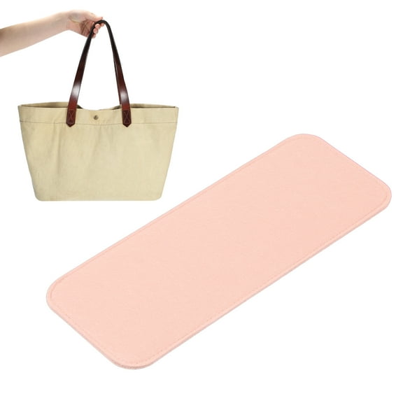 Uxcell 12x5 Inch Felt Base Shaper Bag Shaper Pad Purse Liner Insert for Handbags Pink