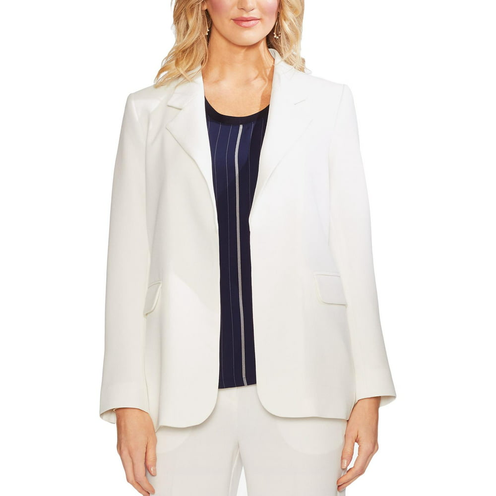 Vince Camuto - Vince Camuto Womens Textured Open-Front Blazer - Walmart ...