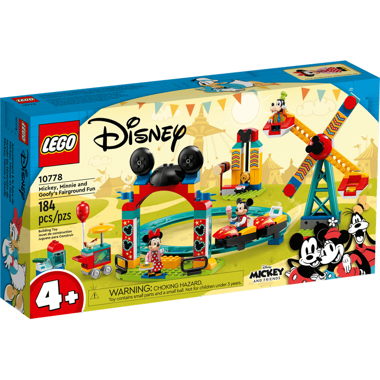 LEGO Disney Mickey Mouse & Goofy's Fairground Fun Play Set 10778