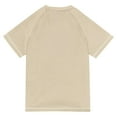 thumbnail image 6 of FORMRS Boys Rash Guard with Short Sleeves UPF 50+ Swim Shirts Sizes 3-12T, Beige Cat Rainbow, 6 of 6