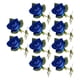 thumbnail image 1 of Ramo de novia artificial Naiovety 10 piezas flores de plástico azul, 1 of 6