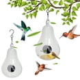 thumbnail image 1 of Bird Feeder Squirrel Proof With Camera,Bird Feeder with Camera Hd 1080P Night-Version Video Camera Wifi Hotspot Remote Connection with Mobile Phone for Outdoor Bird Watching Capture Photos, 1 of 8