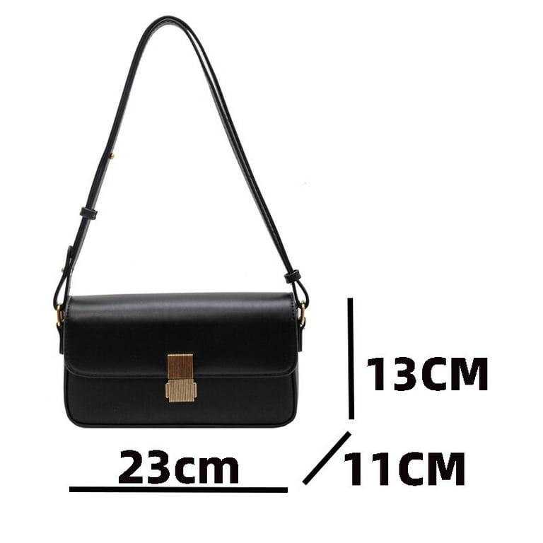 CoCopeaunts Womens Solid Color Shoulder Bags Soft Leather Crossbody Bag  Classic All Match Handbag Lady Small Flap Design Messenger Bag