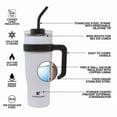 thumbnail image 2 of Vaso para beber HYDRAFLOW Capri 1.2L con triple pared aislante, 2 of 8