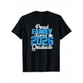 thumbnail image 2 of MAWOTEA Proud Family Of Class Of 2026 Graduate Graphic Iron-On Print Tees, Suitable For Boys And Girls,Size 3T-12Y, 2 of 6