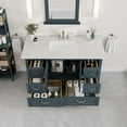 thumbnail image 4 of EVIVA Britney 48 Inch Single Sink Transitional Ash Blue Bathroom Vanity with Carrara Quartz Top, 4 of 10