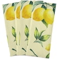 thumbnail image 2 of SKYSONIC Yellow Fresh Lemon Kitchen Towels Set of 4,Super Soft and Strong Absorption Dish Towels,Multifunctional Table Towels,Tea Towels, Decorative Towels 28x18in, 2 of 7