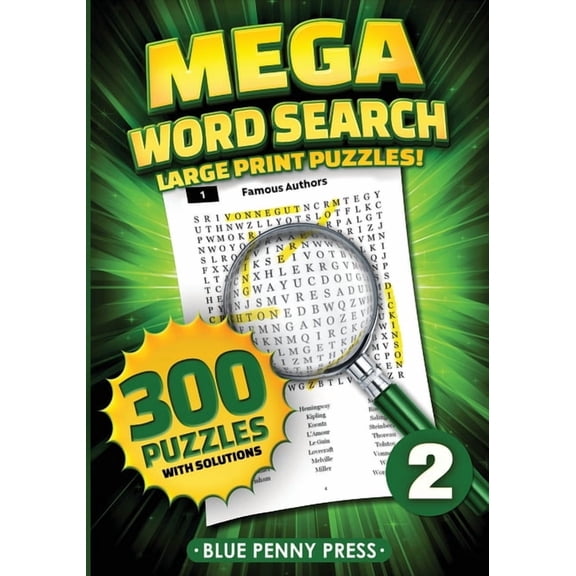 MEGA Word Search (Volume 2), (Paperback)
