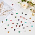 thumbnail image 4 of 40PCS Gemstone Cabochons 20 Styles 8mm Half Round Flatback Cabochons Quartz Tiles Cabochon No Hole Stone Gems for DIY DIY Earring Necklace Bracelet Jewelry Making Home Decor, 4 of 5
