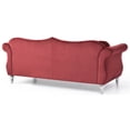 thumbnail image 6 of Glory Furniture Hollywood Velvet Sofa in Burgundy, 6 of 6
