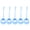 C, variant on YIFAEUX 5Pcs 10/20/40/60/75LB Finger Gripper High Elasticity Ergonomic Design Comfortable Grip Finger Exerciser Silicone Finger Flexion Extension Training Device