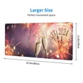 thumbnail image 4 of Disketp Gaming Mouse Pad 2024 New Year Pattern Large Mouse Mat Long Extended Desk Pad Non-Slip Rubber Mice Pads Stitched Edges Thin Pad (11.8x31.5 Inch), 4 of 9