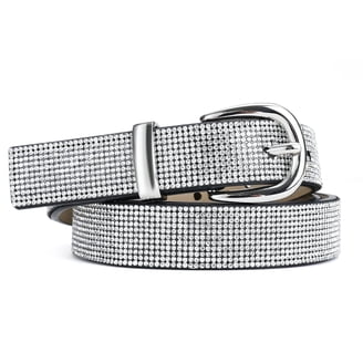 Set of 3 Women Belts Fashion Waistband with Pearls  display picture 3