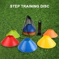 thumbnail image 3 of Marker Discs Wear Resistant Good Flexibility Compact Soccer Agility Training Disc Cone Training Equipment, 3 of 7