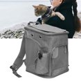 thumbnail image 4 of Mochila para Mascotas Expansible Respetuoso con el Medio Ambiente Mochila para Gatos Transpirable Bolsa para Gatos para Caminatas Viajes Camping Uso Al Aire Libre Mochila de Malla Anggrek Otros, 4 of 8