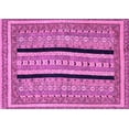 thumbnail image 1 of Ahgly Company Indoor Rectangle Abstract Purple Modern Area Rugs, 5' x 7', 1 of 4