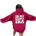 thumbnail image 3 of WEAIXIMIUNG Chandail en Molleton de Maternité Tunique Jour Femme Manches Longues Imprimé Graphique Lettre Sweat à Capuche Pull Blouse, 3 of 6